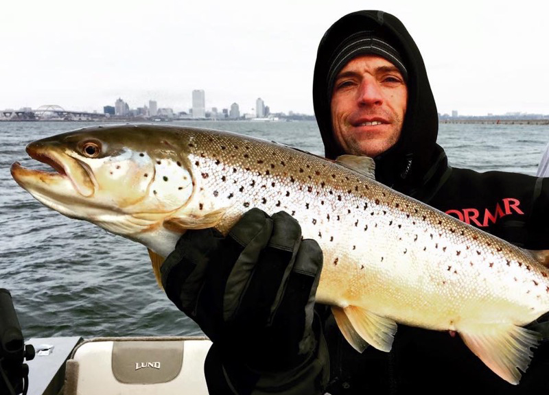Lake Michigan Brown Trout - Fin N' Fly Sportfishing